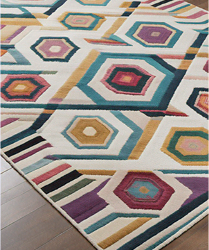 Modern Geometric Rug